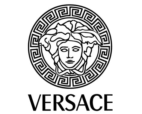 versace logo 2023|Versace logo drawing.